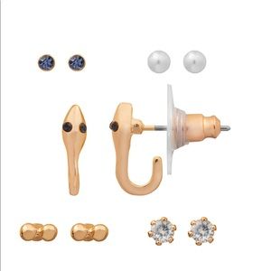 LC Lauren Conrad studs. 5 pair